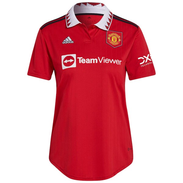 Camiseta Manchester United Replica Primera Ropa Mujer 2022/23